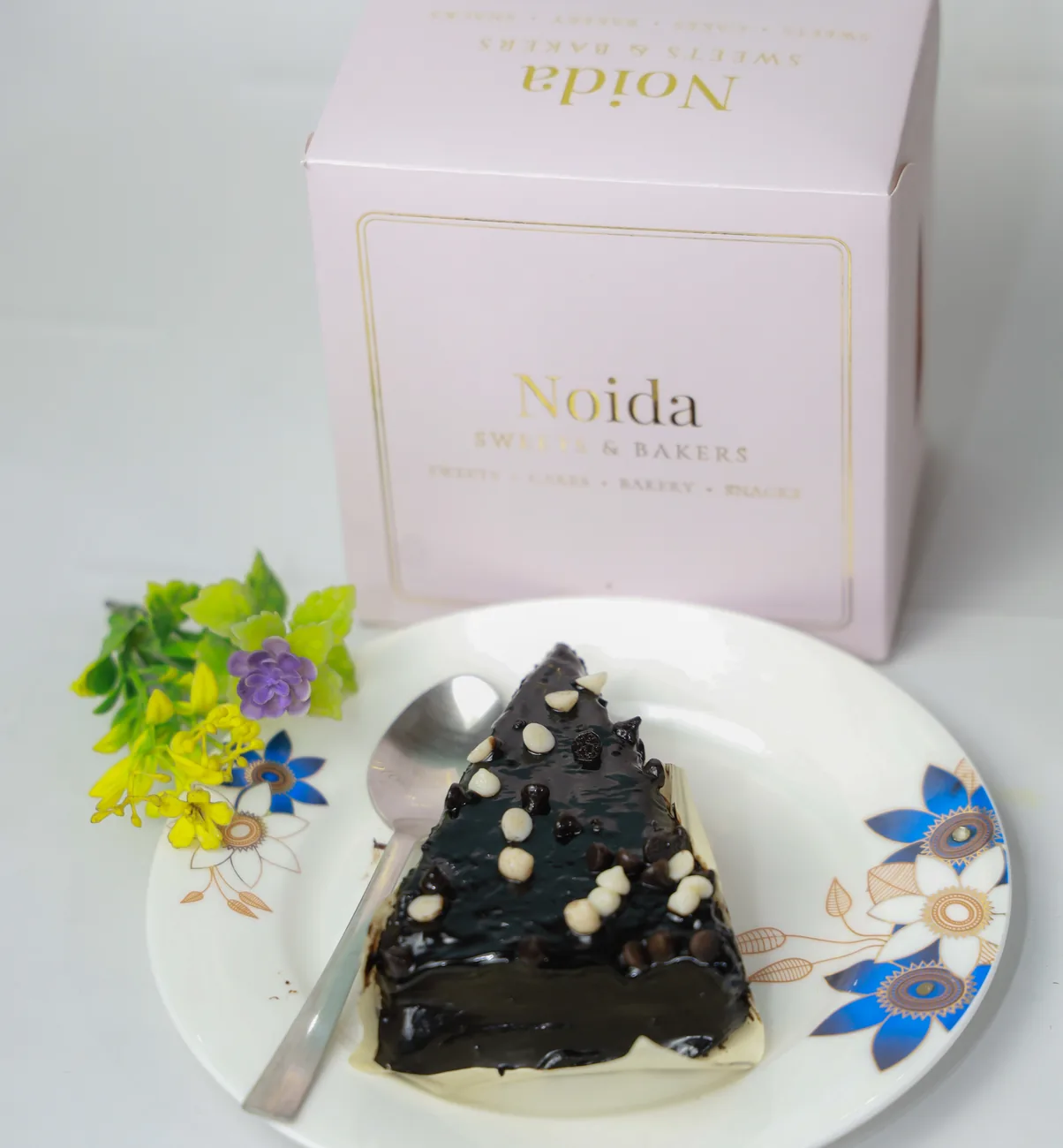 Dark chocolate pastry — our photo