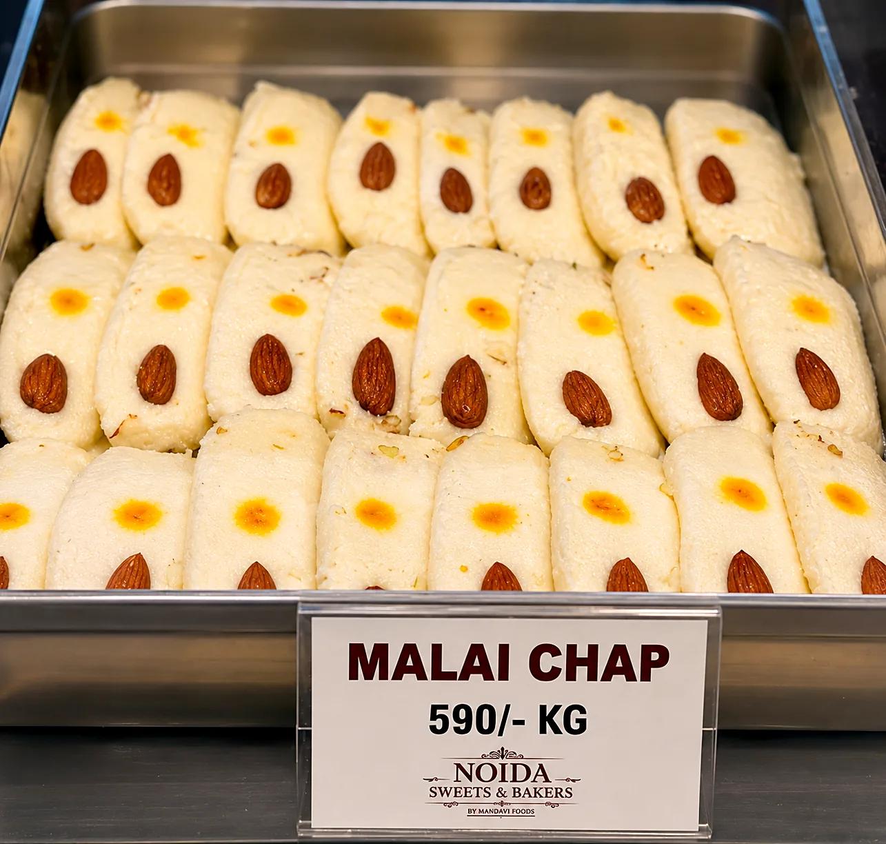 Malai chaap — our photo